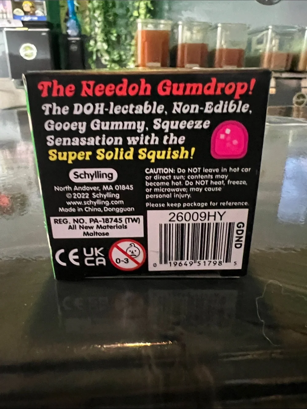 **AUTHENTIC** NeeDoh Gumdrop Super Solid Squish Pink